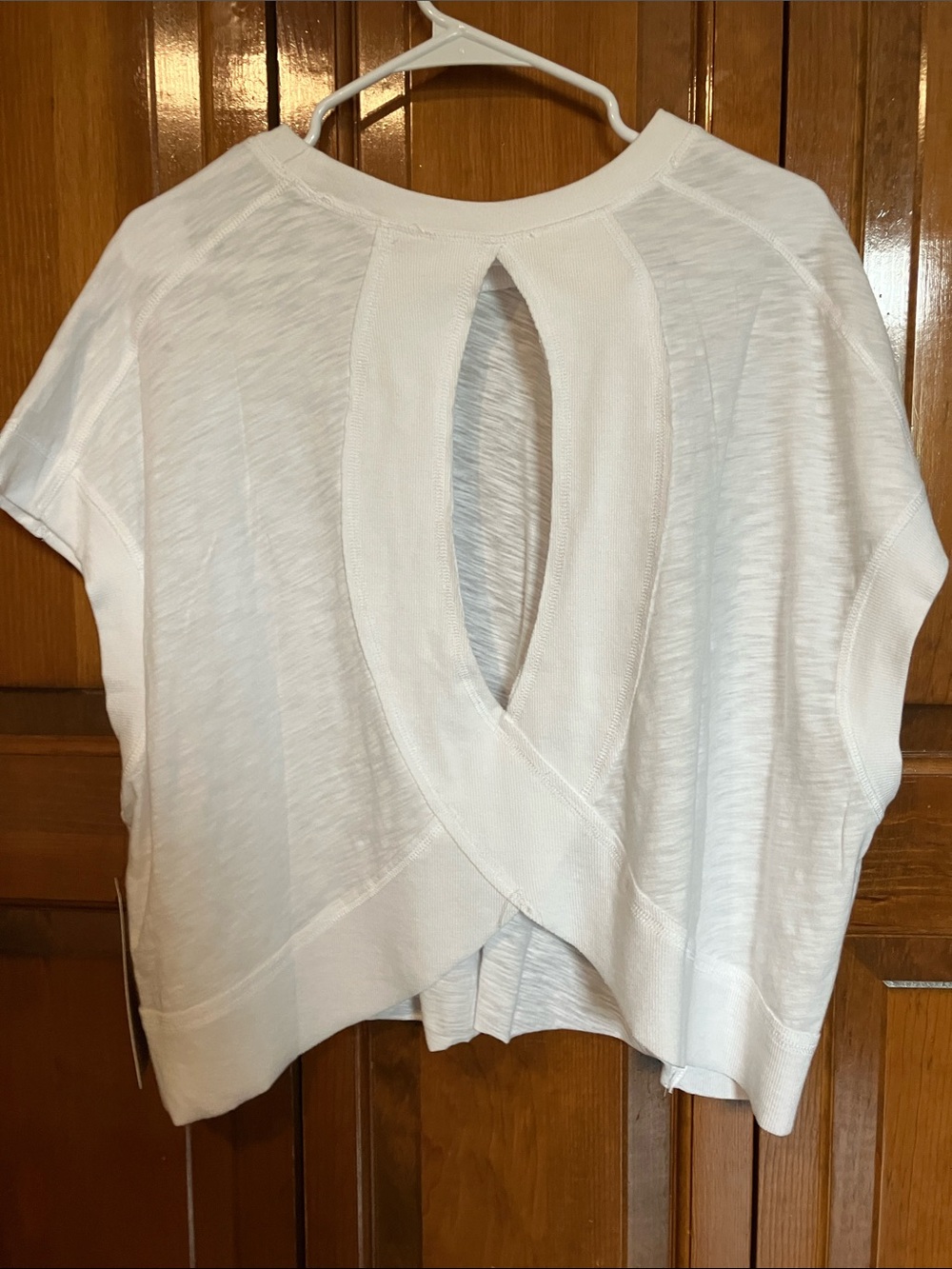 FA White Oversized Tee with Original Tag plus a FREE earrings & COR